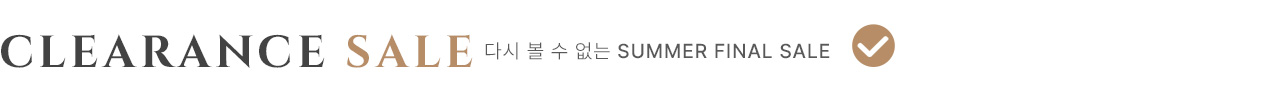 CLEARANCE SALE �ٽ� �� �� ���� SUMMER FINAL SALE